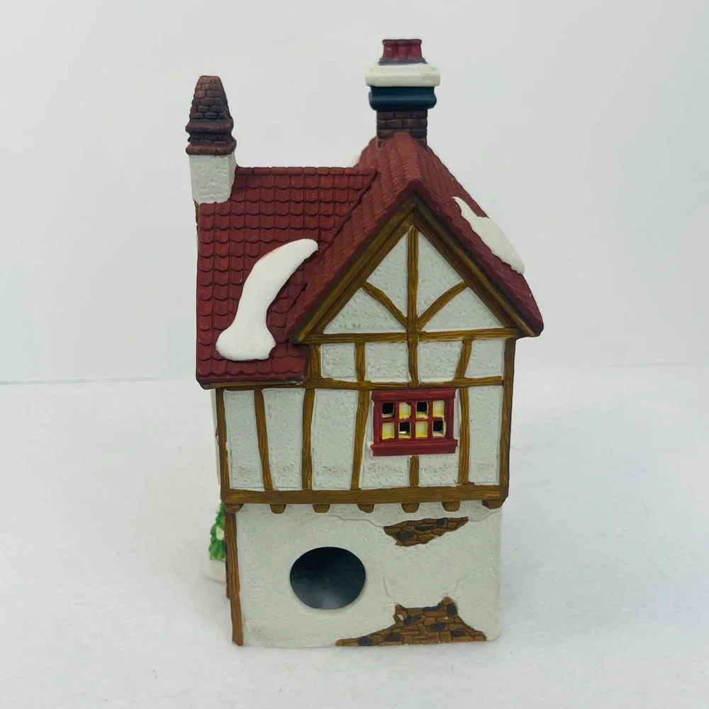 Dept 56 Dickens Village Bumpstead Nye Cloaks Canes 58084 Christmas House Lighted